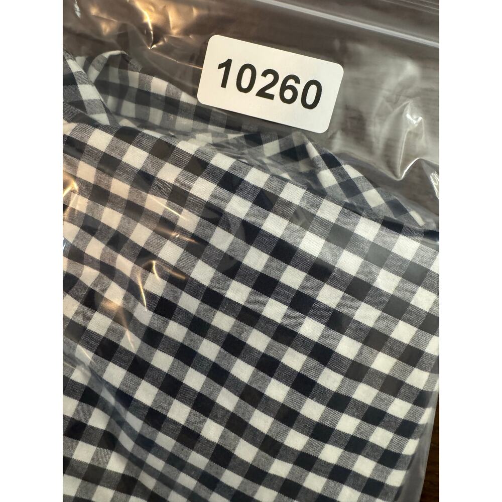 Chaps Cropped Black White Gingham Cotton Pants Preppy Summer Vacation 12 Petite - Picture 8 of 8